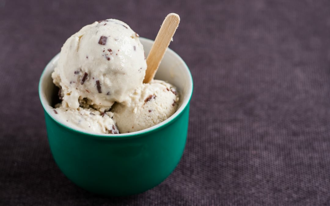 Dairy-Free Mint Chocolate Chip Ice Cream
