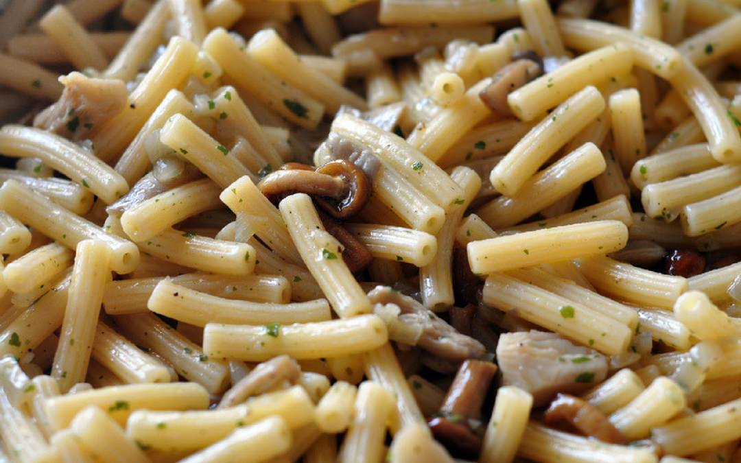 Gluten-Free Pasta with Wild Mushrooms